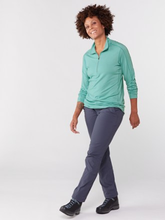 REI Co-op Merino 185 Long-Sleeve Half-Zip Base Layer Top - Women's 3