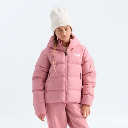The North Face Hydrenalite Down Hooded Jacket - Girls' 0