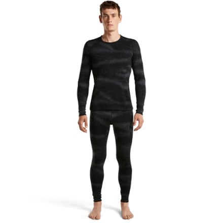 Icebreaker Merino 260 Tech Vertex Thermal Chillwave Base Layer Bottoms - Men's 0