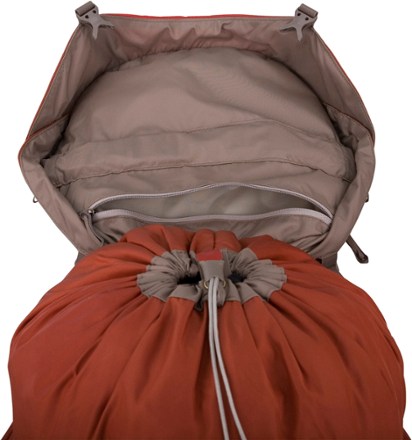 Security stash pocket (Cinder Cone Red)