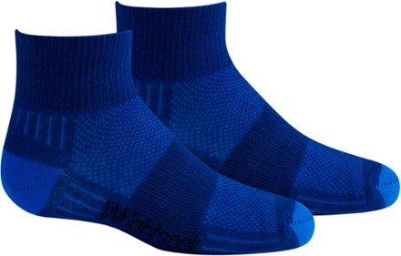 WRIGHTSOCK CoolMesh II Quarter Crew Socks - Kids' 0