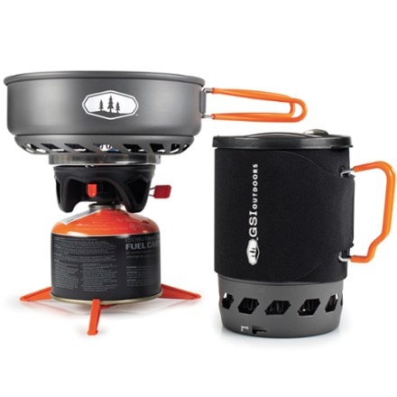 GSI Outdoors Selkirk Stove with Rapid Boiler and Frypan Fuel not included