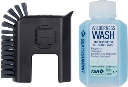 Sea to Summit Camp Kitchen Scrubber and Soap Set 0