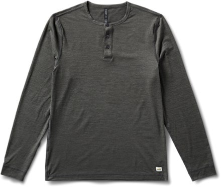 Vuori Long-Sleeve Ease Performance Henley Shirt - Men's 0