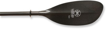 Werner Cyprus Kayak Paddle - Carbon Bent-Shaft Face (Carbon)