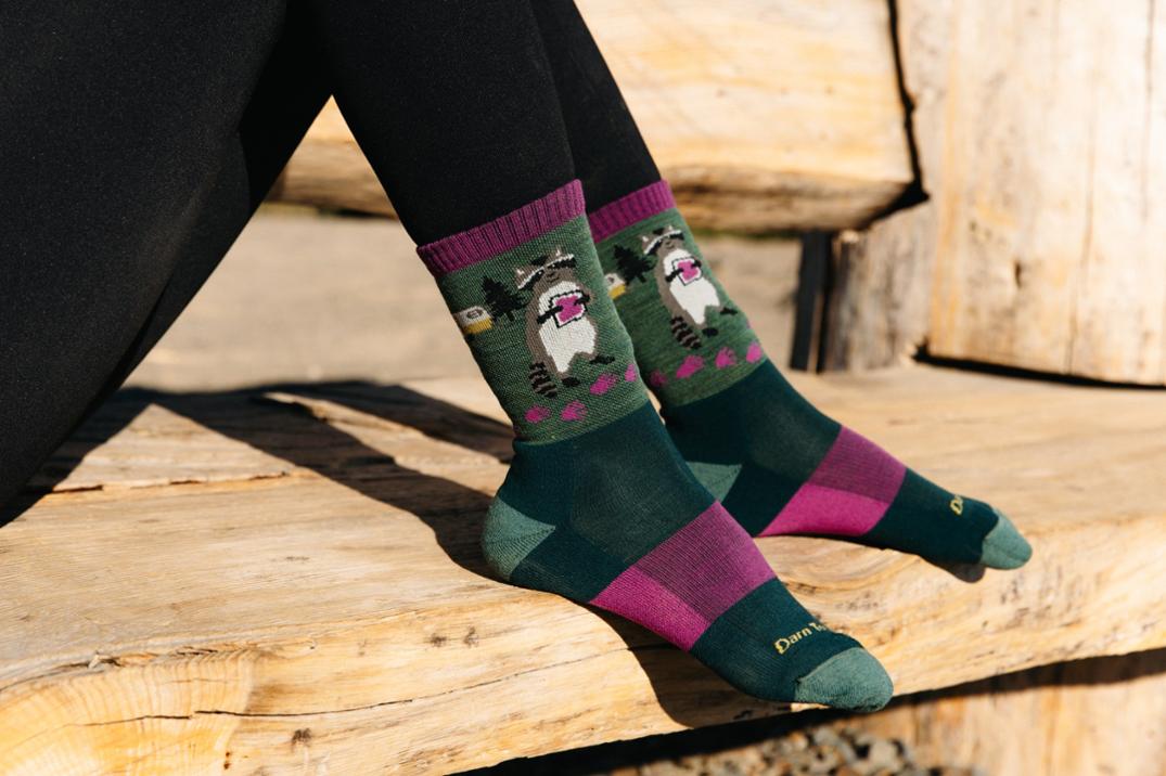 Location Image for Critter Club Lightweight Micro Crew Socks - Women's