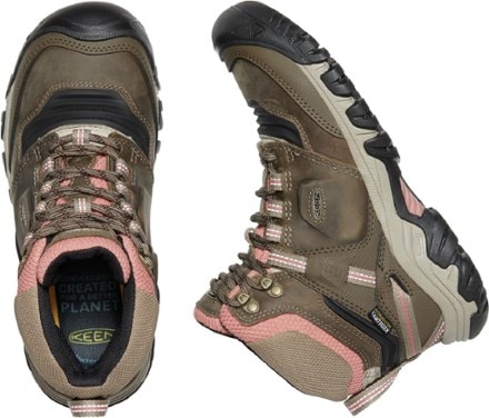KEEN Ridge Flex Mid Waterproof Hiking Boots - Women's 5