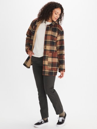 Marmot Lanigan Flannel Chore Coat - Women's 2
