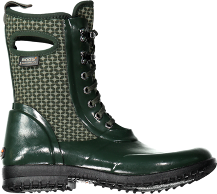 bogs lace up rain boots