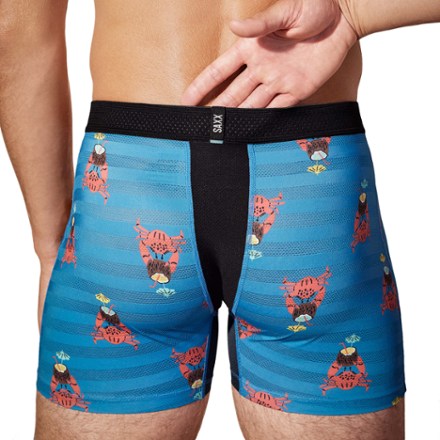 Saxx DropTemp Cooling Mesh Boxer Briefs - Men's 2
