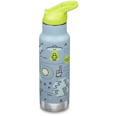 Klean Kanteen Kids' Insulated Water Bottle with Flip Seal Sport Cap - 12. fl. oz. 1