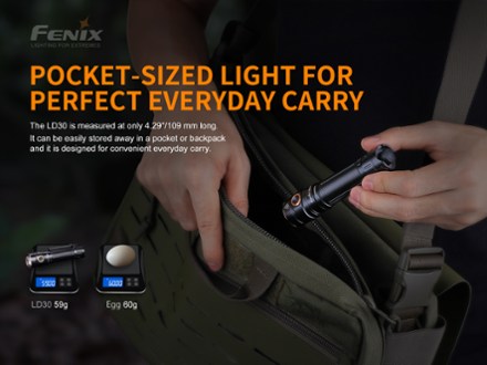 Fenix LD30 Rechargeable Flashlight 4