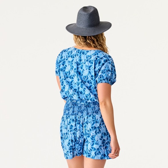 On Body Image of color Navy Floral