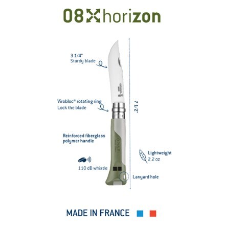 Opinel No. 08 Horizon Knife | REI Co-op