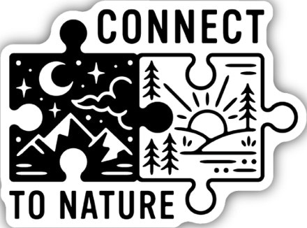 Stickers Northwest Connect to Nature Sticker 0