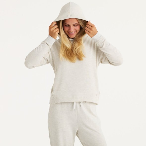 On Body Image of color Off White Heather