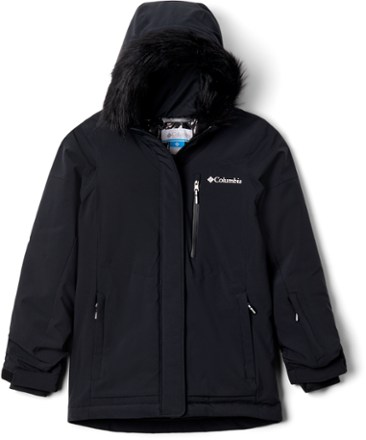 girls black columbia jacket