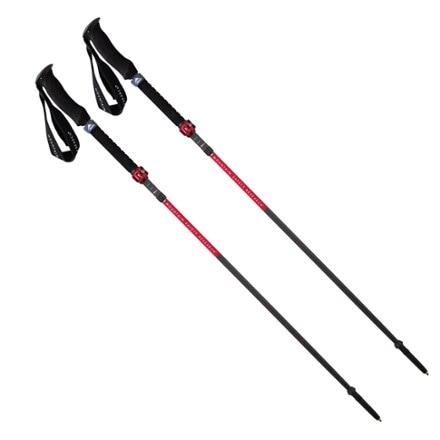 MSR DynaLock Ascent Carbon Backcountry Poles - Pair 0