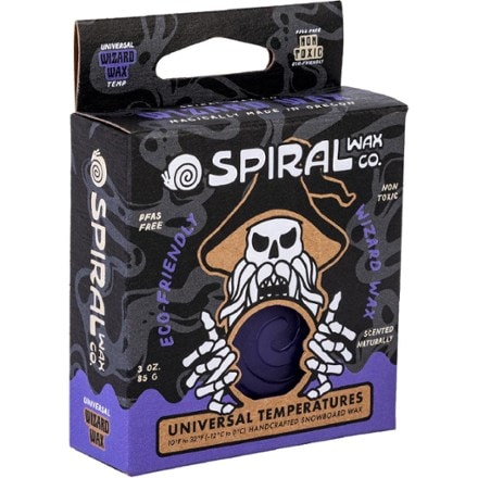 Spiral Wax Co. Wizard Wax Universal-Temp Snowboard Wax 0