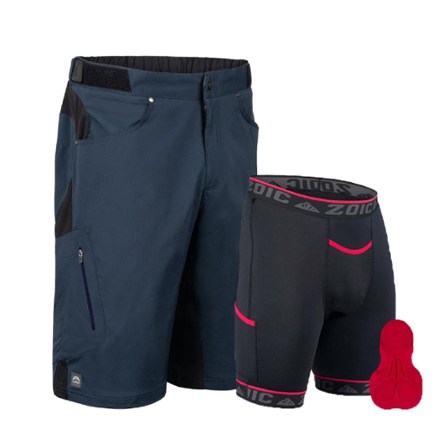 Zoic Ether 12" Bike Shorts with Essential Liner - Men's 0