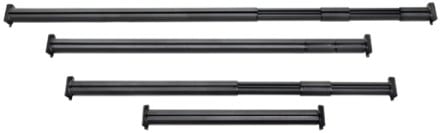 Yakima SideBar Side Rails - Short Bed Side view (Black)