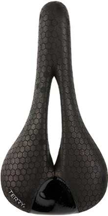Terry Fly Ti Saddle - Men's Top view (Black)