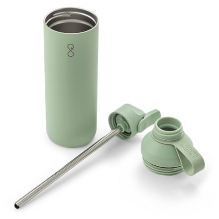Ocean Bottle Peak GO Vacuum Water Bottle with Straw Lid - 24 fl. oz. 2