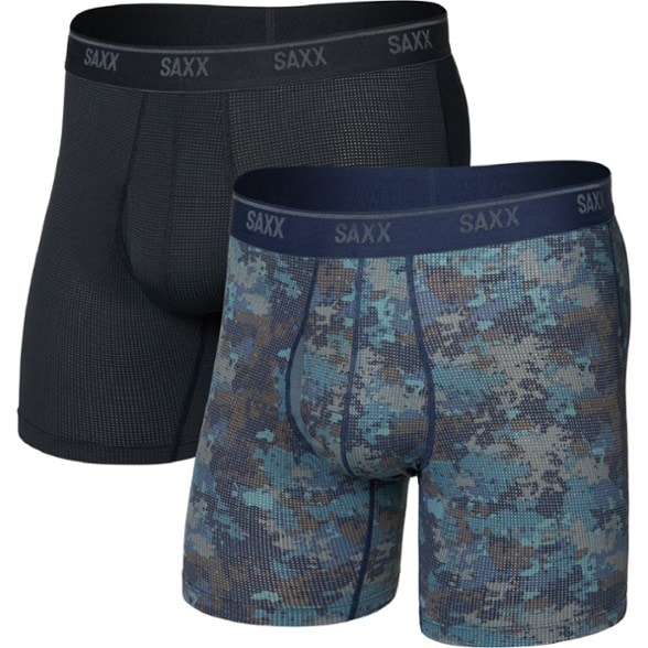 Saxx Quest Quick-Dry Boxer Briefs - Men's - Package of 2 | REI Co-op