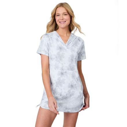 rei sun up shirt dress Women's SunFree UPF Dress SZLSS5808 / Garden Mist Bluegrey / XS