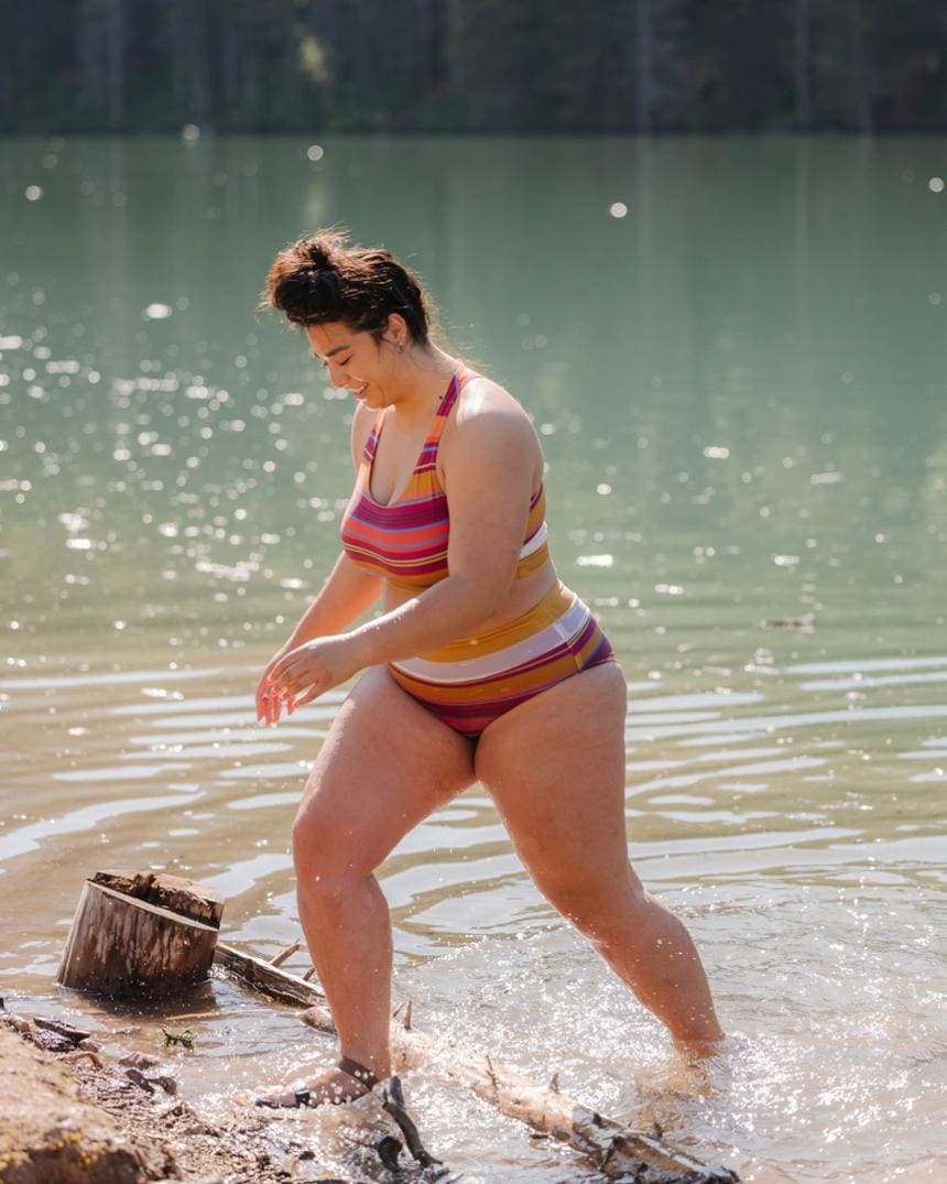 Location Image for Colorblock Swimsuit Bottoms - Women's