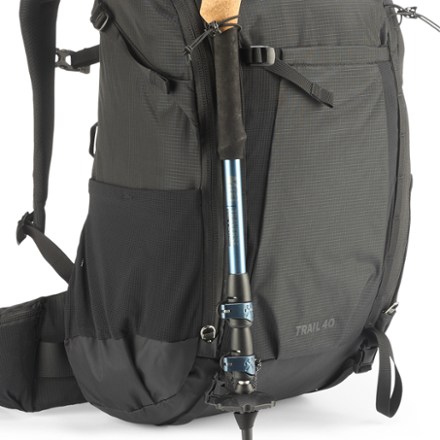 REI Co-op Trail 40 Pack - Men's Trekking pole attachments