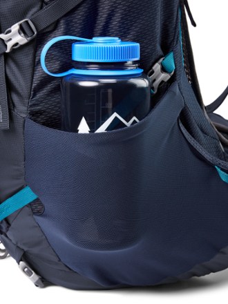 Gregory Jade 63 Pack - Women's Water bottle pocket (Water bottle sold separately) (Midnight Navy)