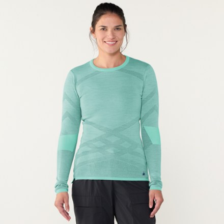 Smartwool Intraknit Thermal Merino Crew Base Layer Top - Women's 1