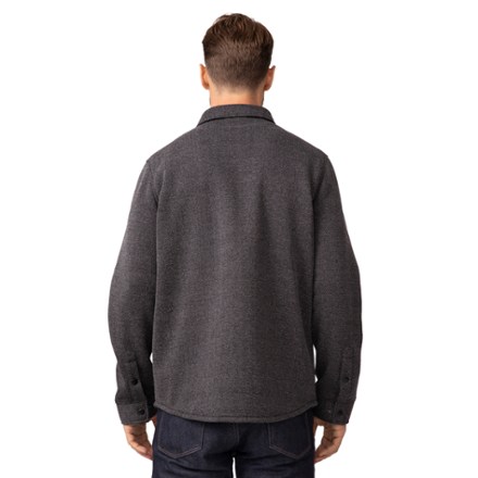Free Country Fleece Twill Long-Sleeve Snap-Front Shirt Jacket - Men's 1