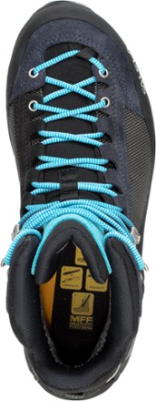 Salewa Crow GTX Mountaineering Boots - Women's Top view (Premium Navy/Ethernal Blue)