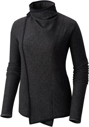white wrap sweater women's