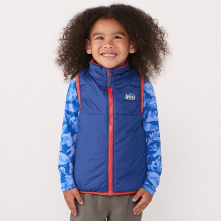 REI Co-op Reversible 650 Down Vest - Infants'/Toddlers' | REI Co-op