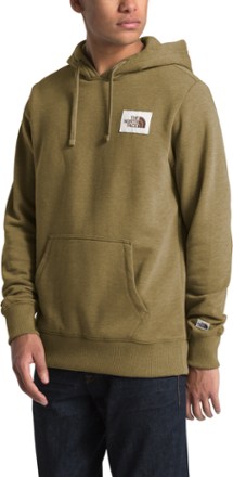 the north face patch hoodie