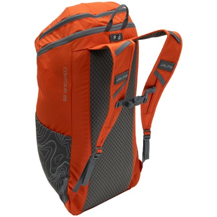 patagonia waterproof backpack orange Disperser Roll Top Pack 40L back structure and lightweight construction Patagonia Arbor Review | Tested