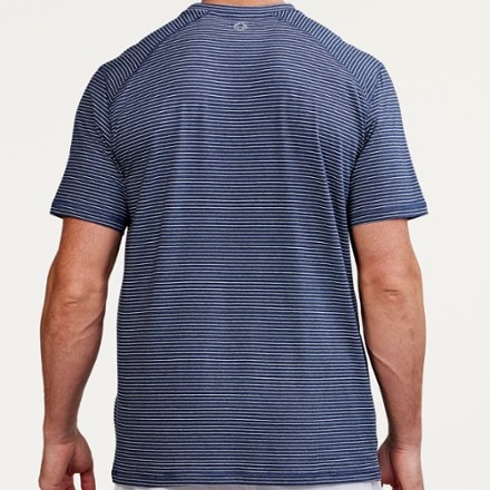 On Body Image of color Classic Navy Heather/Frost