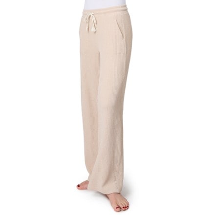 Free Country Ripple Knit Long Wide Leg Pants - Women's 3