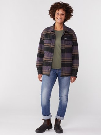 Mountain Hardwear Dolores Insulated Flannel Shacket - Women's 3