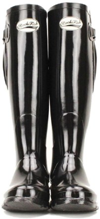 ROCKFISH Original Tall Adjustable Natural Rubber Rain Boots - Women's 2