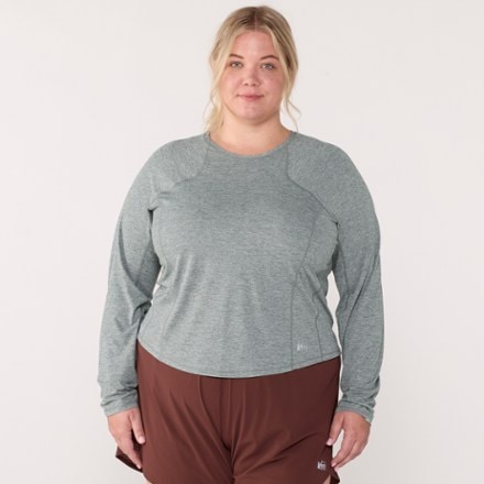 REI Co-op Swiftland High-Low-Hem Long-Sleeve Running T-Shirt - Women's 2