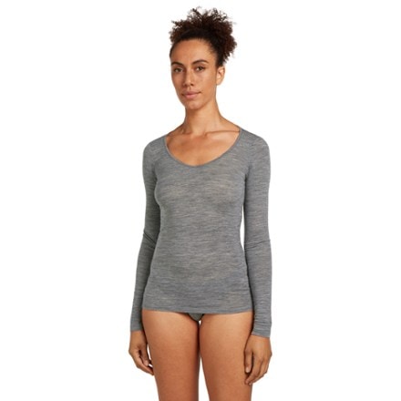 Icebreaker Siren Long-Sleeve Sweetheart Base Layer Shirt - Women's 2