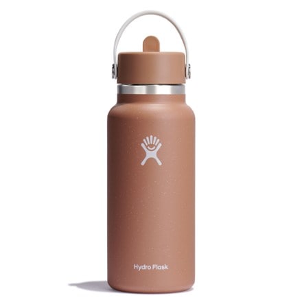 Hydro Flask Wide-Mouth Vacuum Water Bottle with Flex Straw Cap - 32 fl. oz. 0