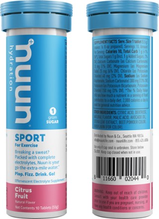 NUUN Sport Hydration Tablets - 10 Servings 1
