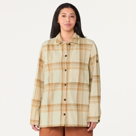 Fjallraven Singi Flannel Overshirt - Women's 1