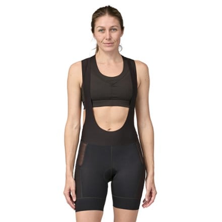 Patagonia Dirt Roamer Liner Bib Bike Shorts - Women's 1