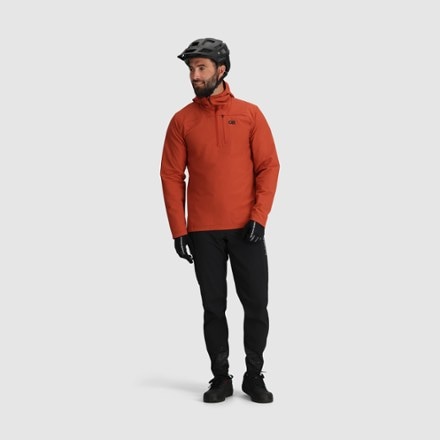 Outdoor Research Freewheel Half-Zip Bike Hoodie - Men's 3